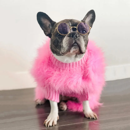 Fashionista Fluffy Dog Sweater